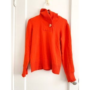 Ralph Lauren Jeans Buckled Mock Turtleneck